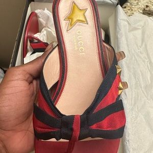 Red Gucci Sandals
